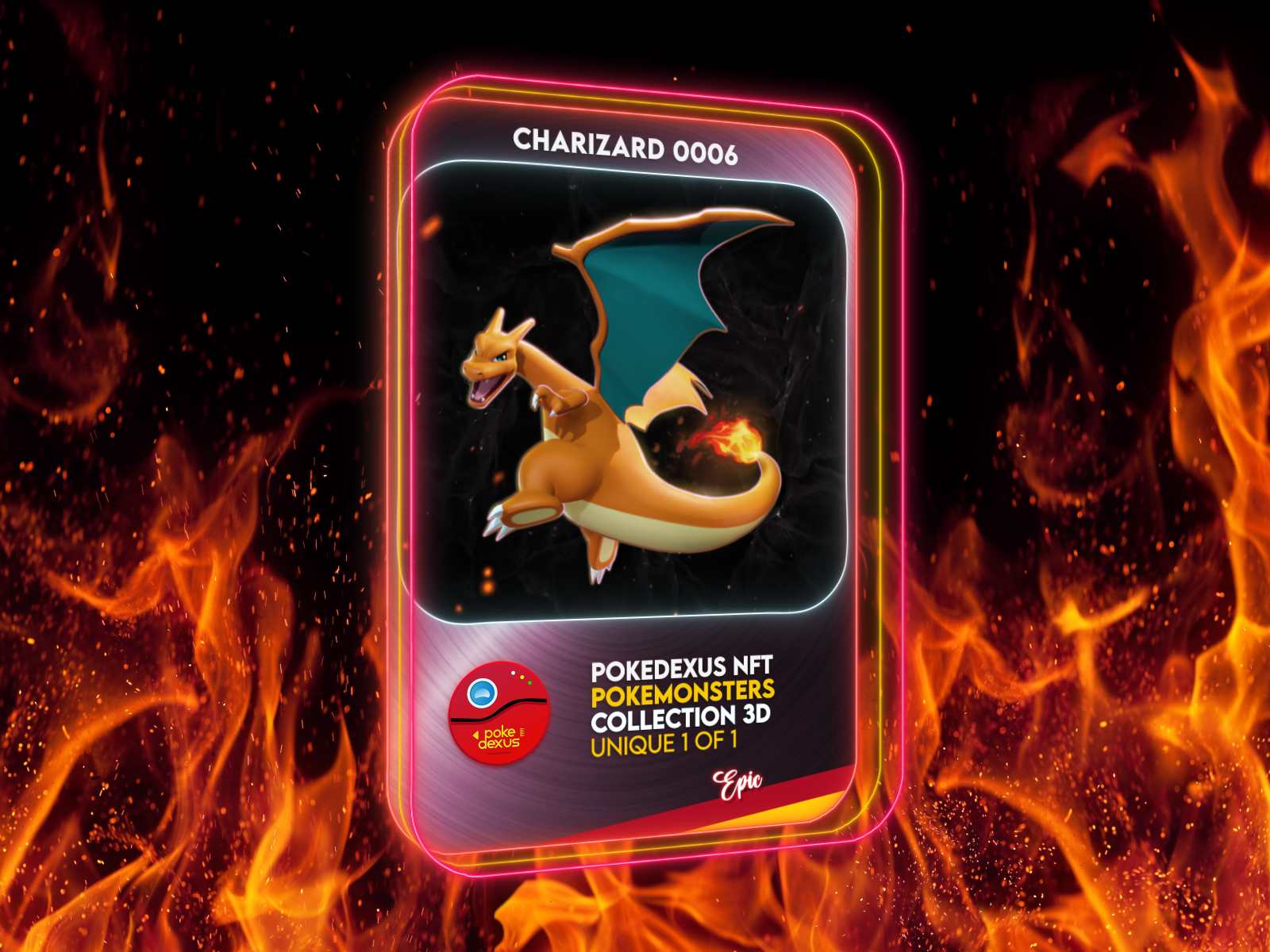 PokeDexus 3D NFT Collectible Cards