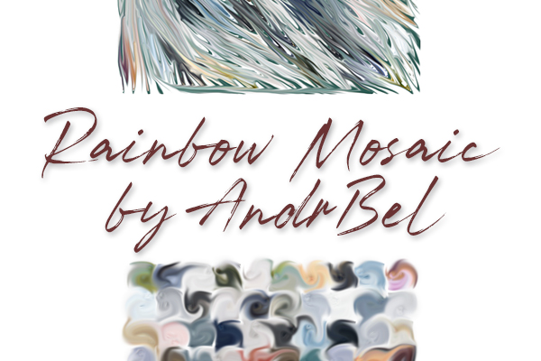 Rainbow Mosaic by AndrBel